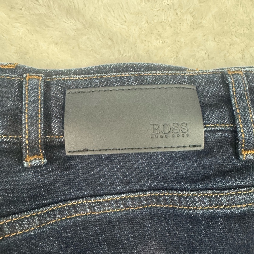 BOSS HUGO BOSS Regular fit Jeans in dark blue - Picture 10 of 10